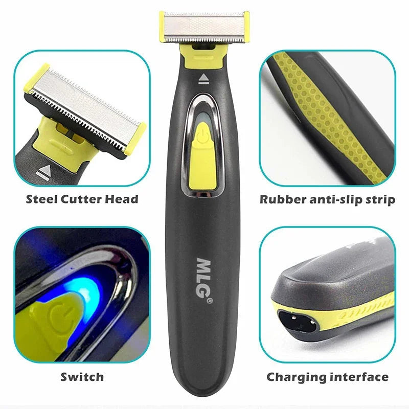 MLG Electric Shaver For Men and Women Portable Full Body Trimmer