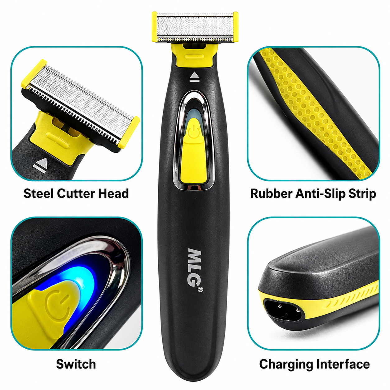 MLG Electric Shaver For Men and Women Portable Full Body Trimmer